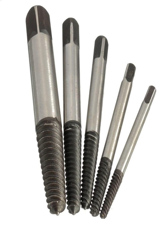 DY TOOLS Screw Extractor Set, 5 Piece Damaged Bolt Remover Kit, Steel Construction - Image 5
